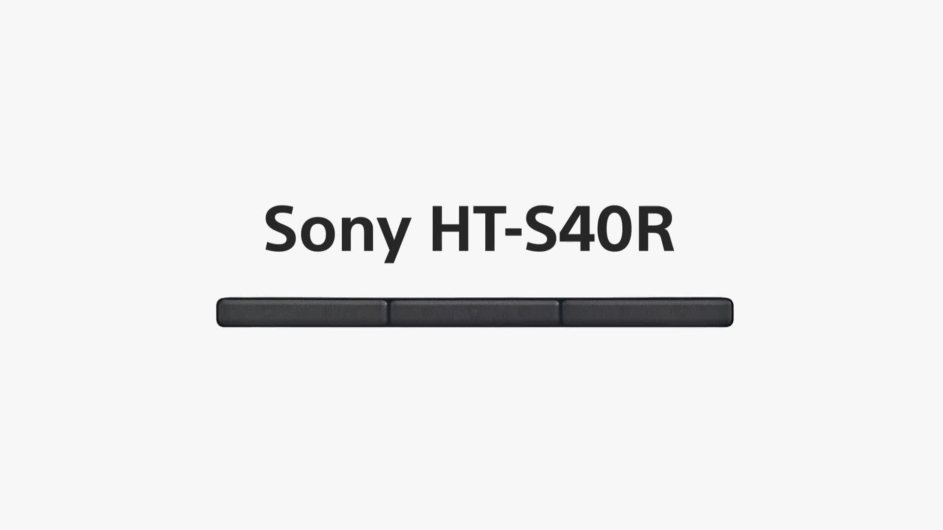 Image thumbnail 8 of 8 of Sony HT-S40R - 5.1ch Soundbar with Subwoofer and Wireless Rear Speakers