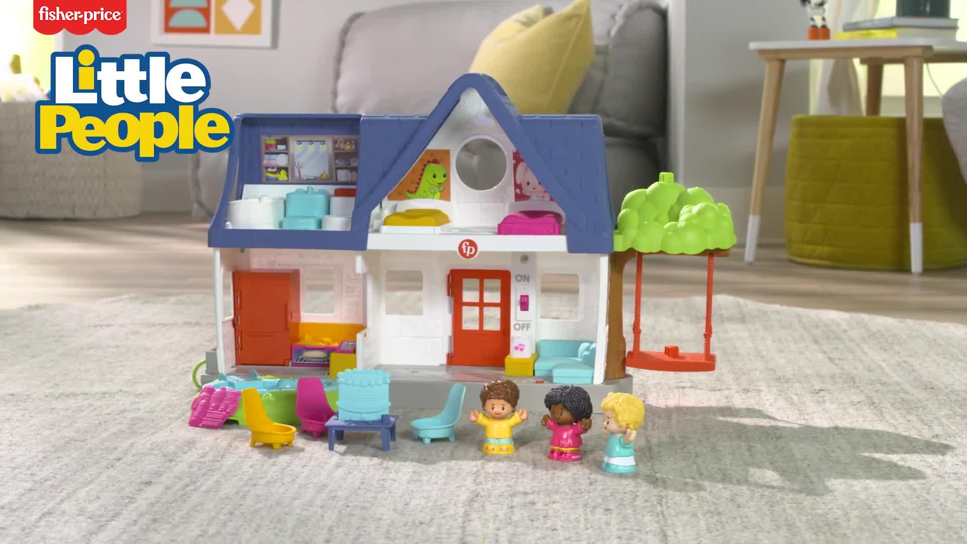 Fisher-Price Little People Play House Playset | very.co.uk