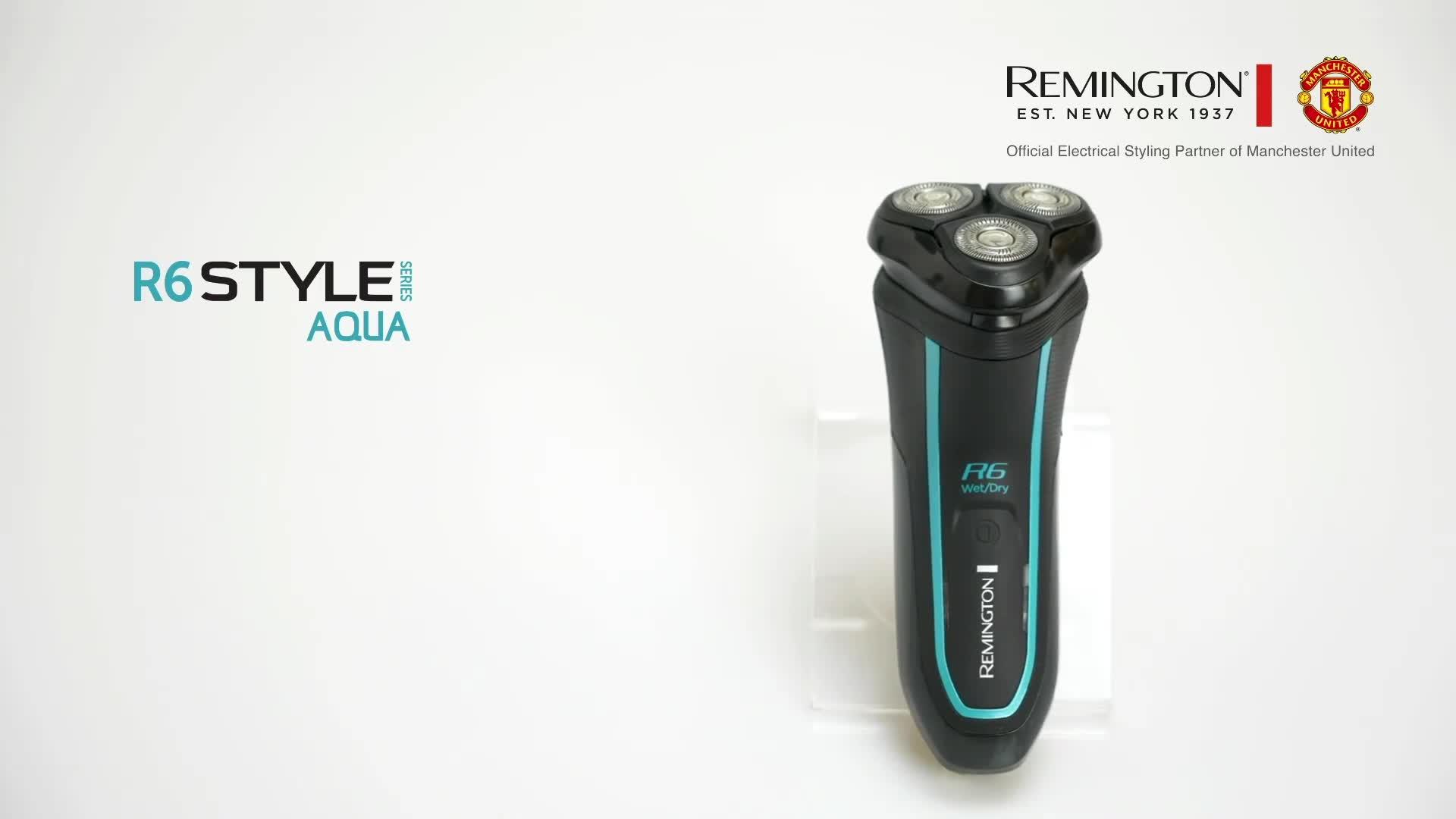 Remington Style Series Aqua Mens Rotary Shaver – R6000 | Very