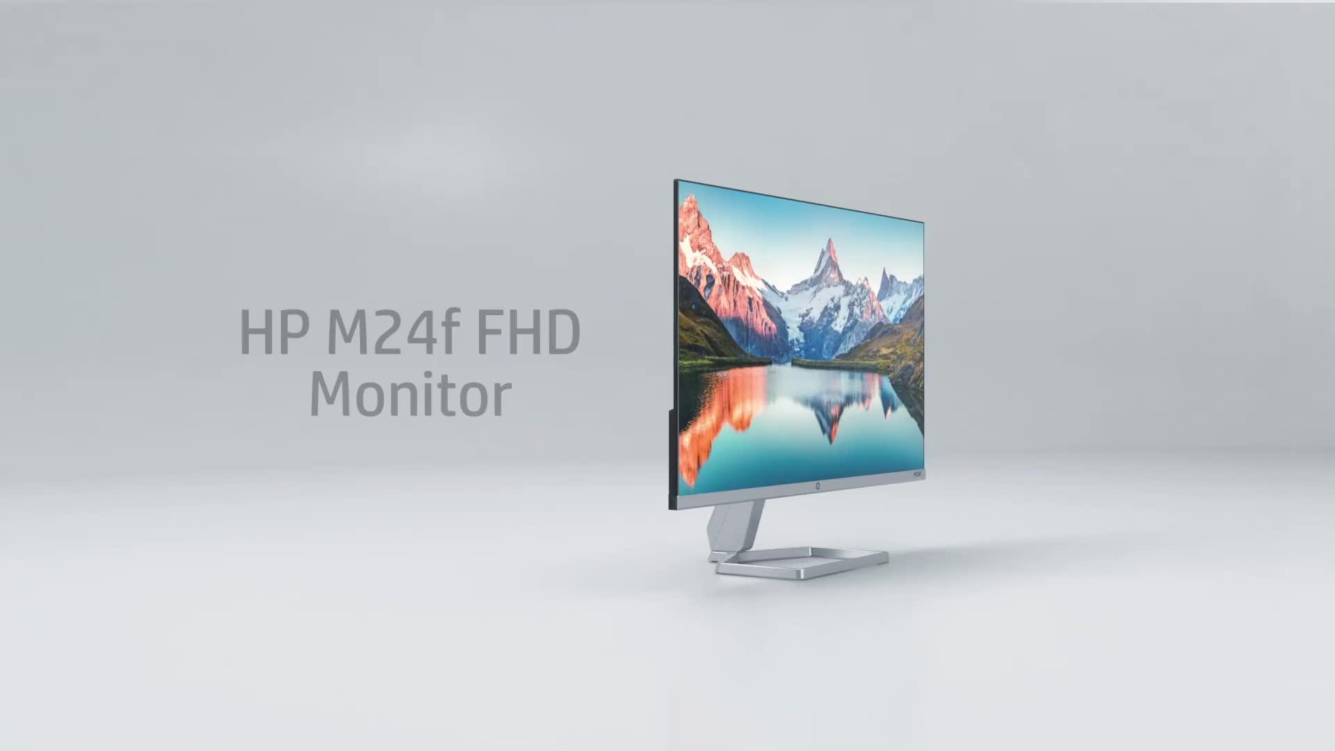 Monitor  HP M27F, 27, Full HD, 5 ms, 50/60 Hz, HDMI, VGA, Negro