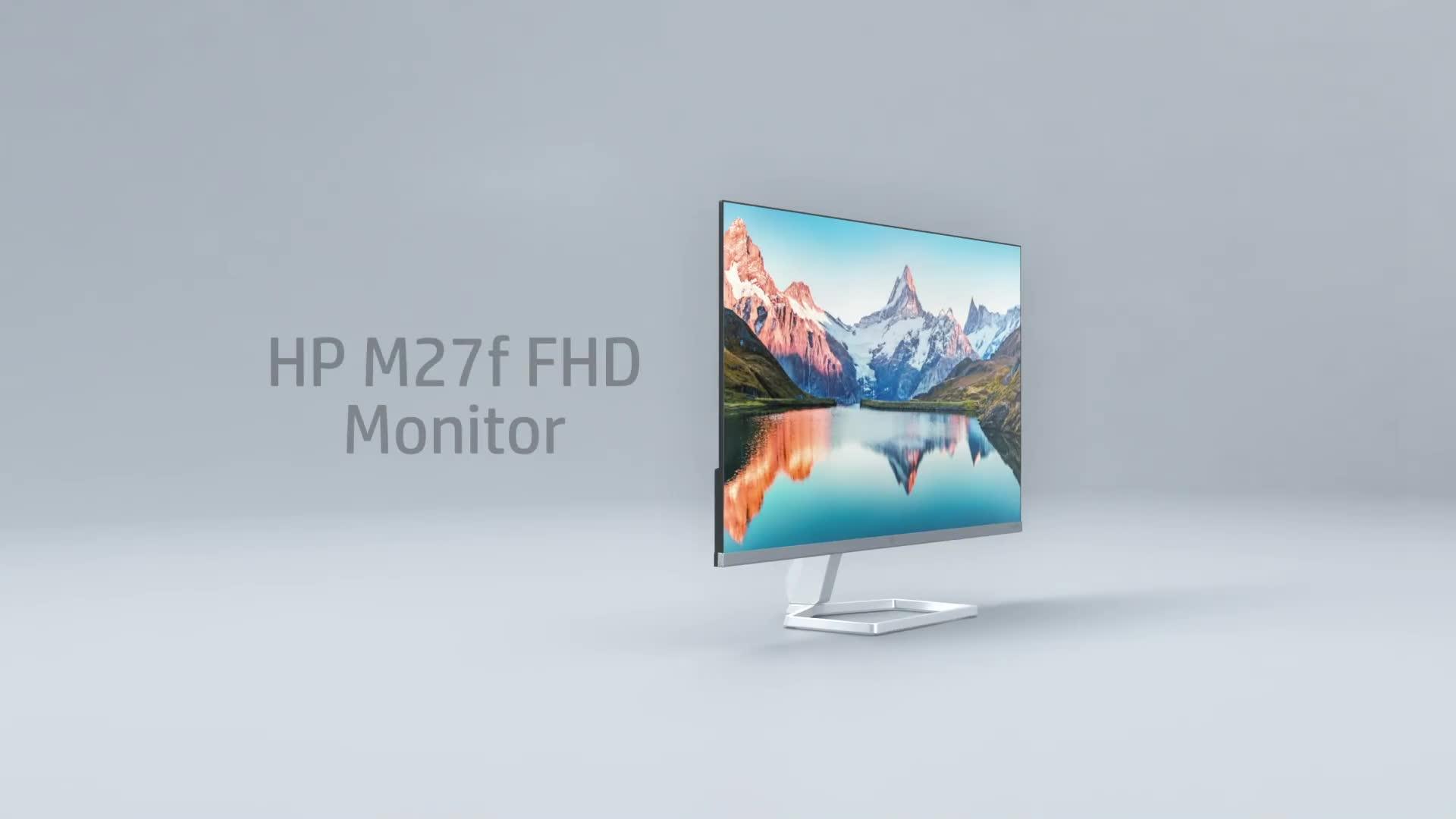 HP 27-inch M27f FHD Monitor