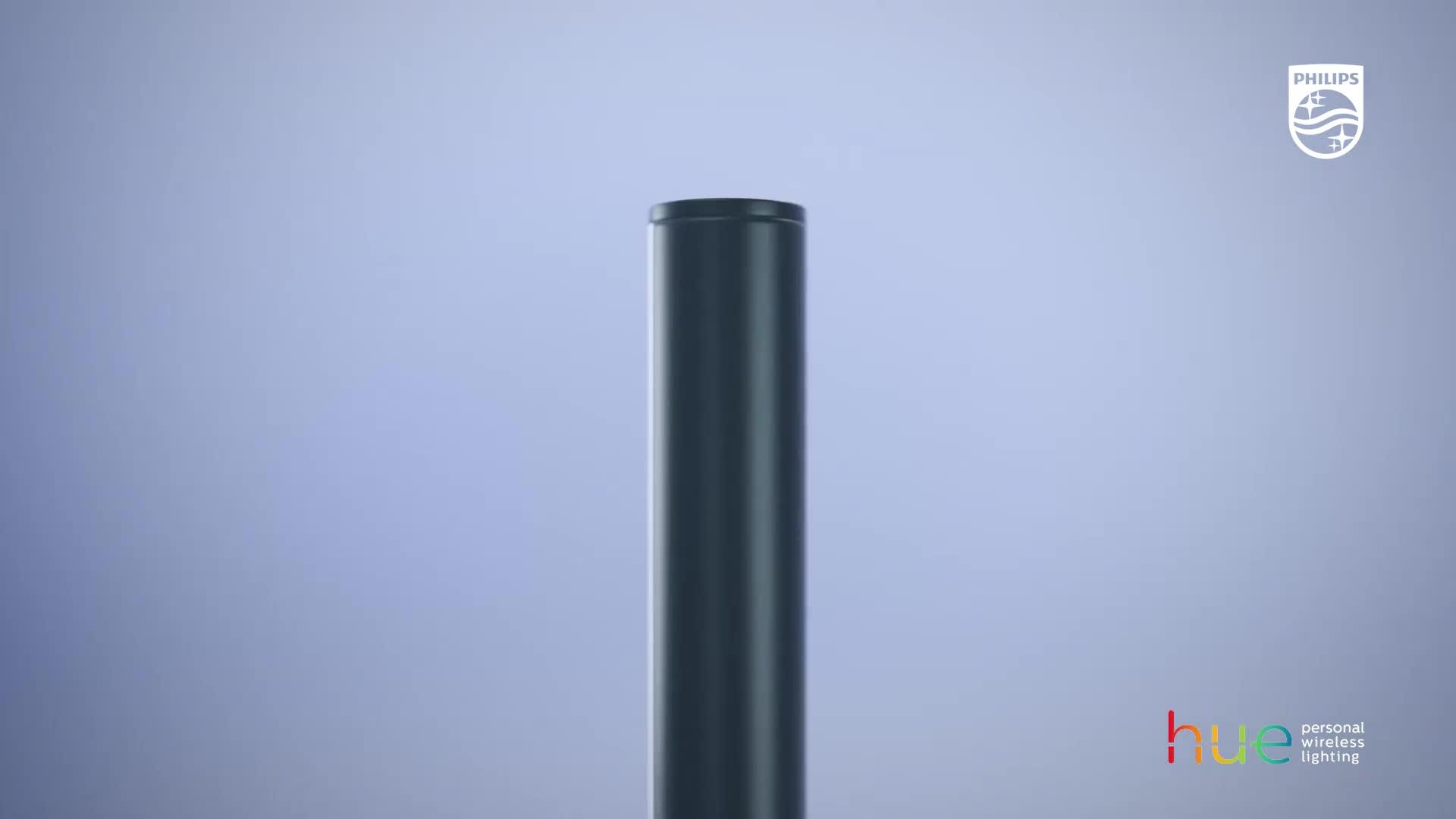 Image thumbnail 7 of 7 of Philips Hue Gradient Signe table black EU/UK