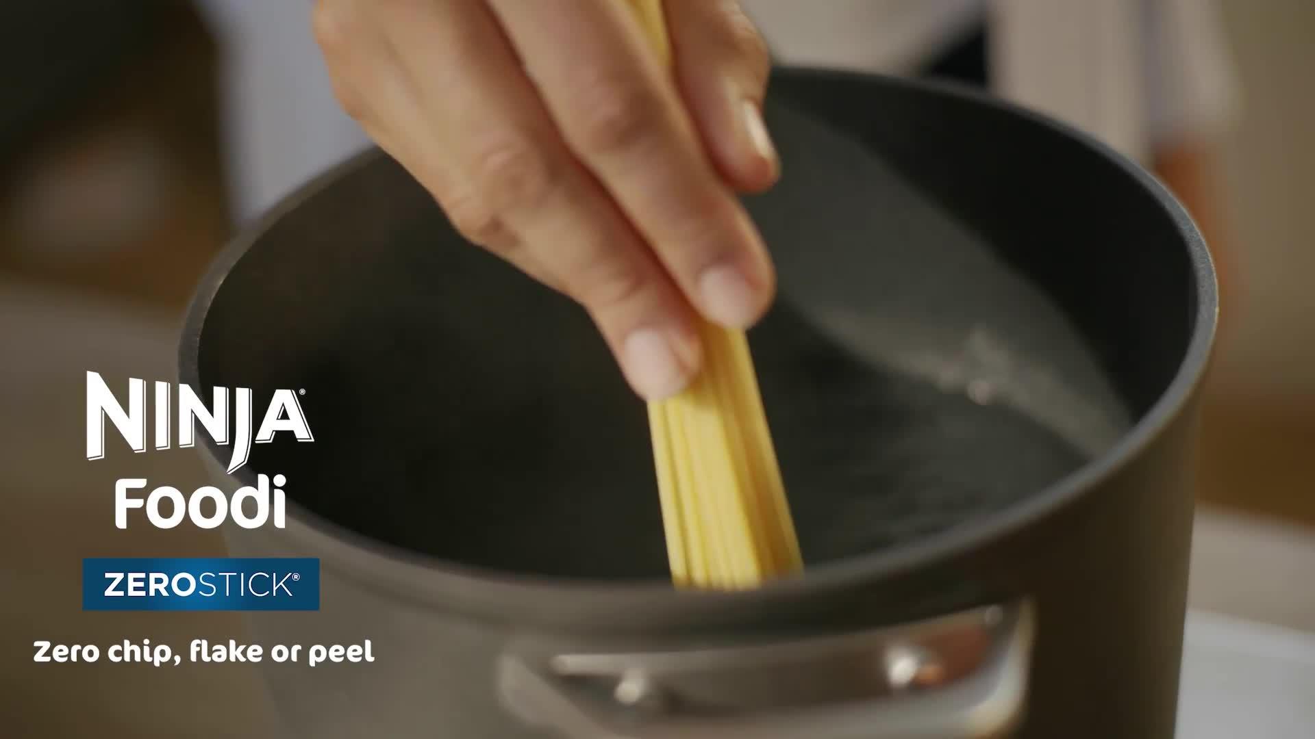 Image thumbnail 5 of 5 of NINJA Foodi ZEROSTICK 5 Piece set - 16cm Milk, 16/18/20cm Saucepans &amp; 24cm Frying Pan, non stick - C35000UK