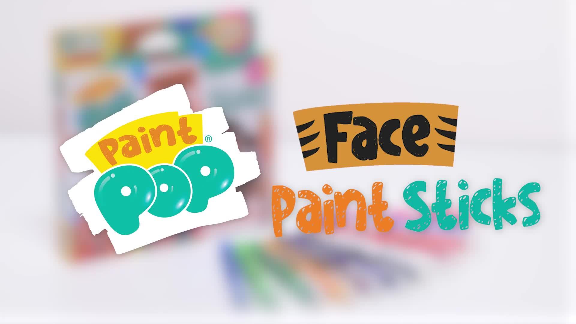 Image thumbnail 7 of 7 of Paint Pop Paint Sticks Colour Pops Classic & Metallic Colours - 24 Pack
