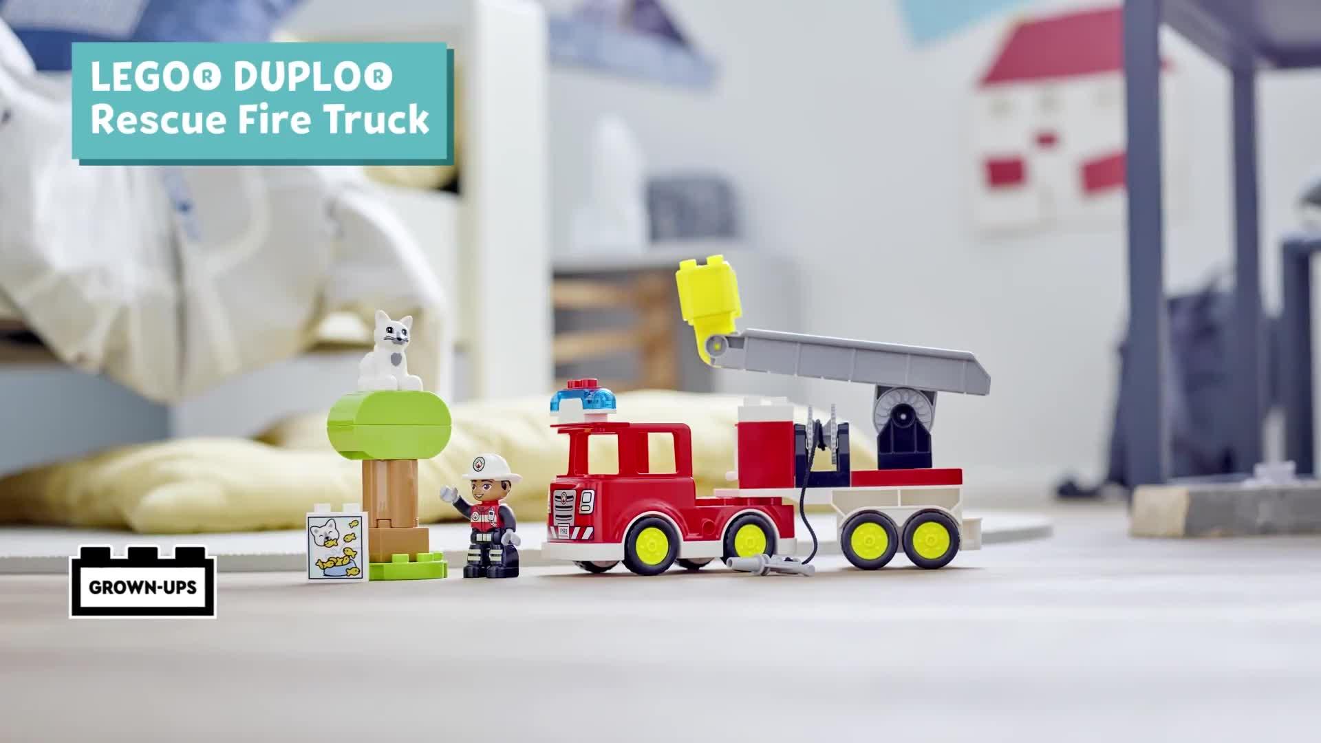 Image thumbnail 8 of 8 of LEGO Duplo Fire Truck