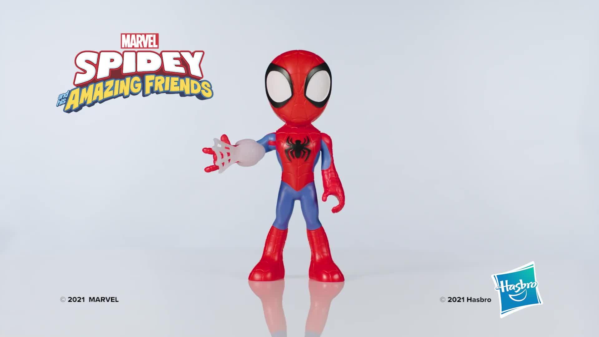 Image thumbnail 8 of 8 of Marvel Spidey and His Amazing Friends Supersized Spidey Action Figure