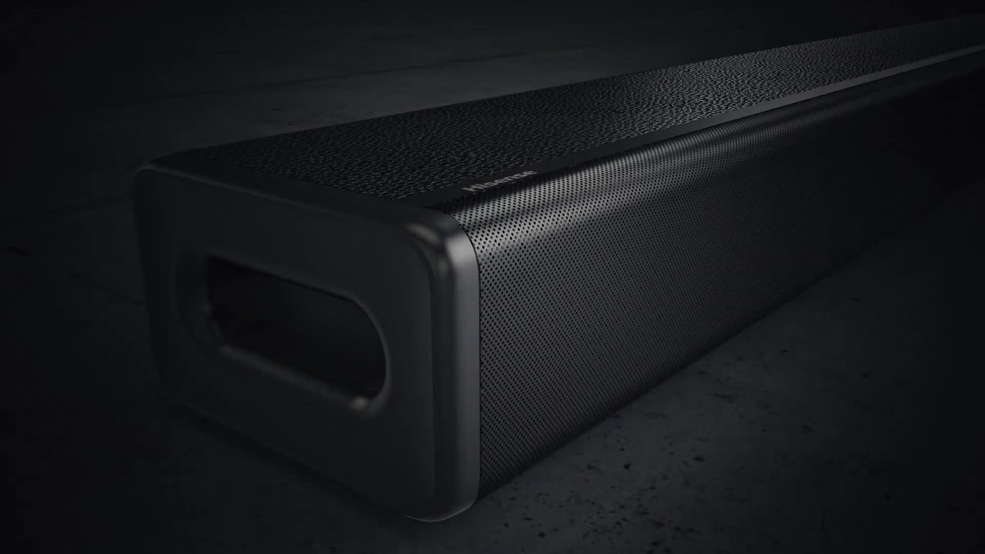 Image thumbnail 8 of 8 of Hisense HS214 108W 2.1Ch All in one Bluetooth Soundbar with Built-in Subwoofer