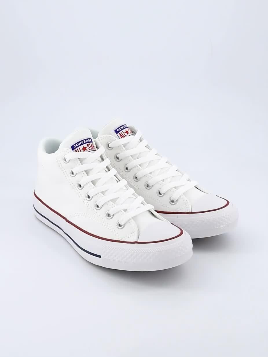 Image thumbnail 7 of 7 of Converse Mens Malden Street Mid Trainers - White