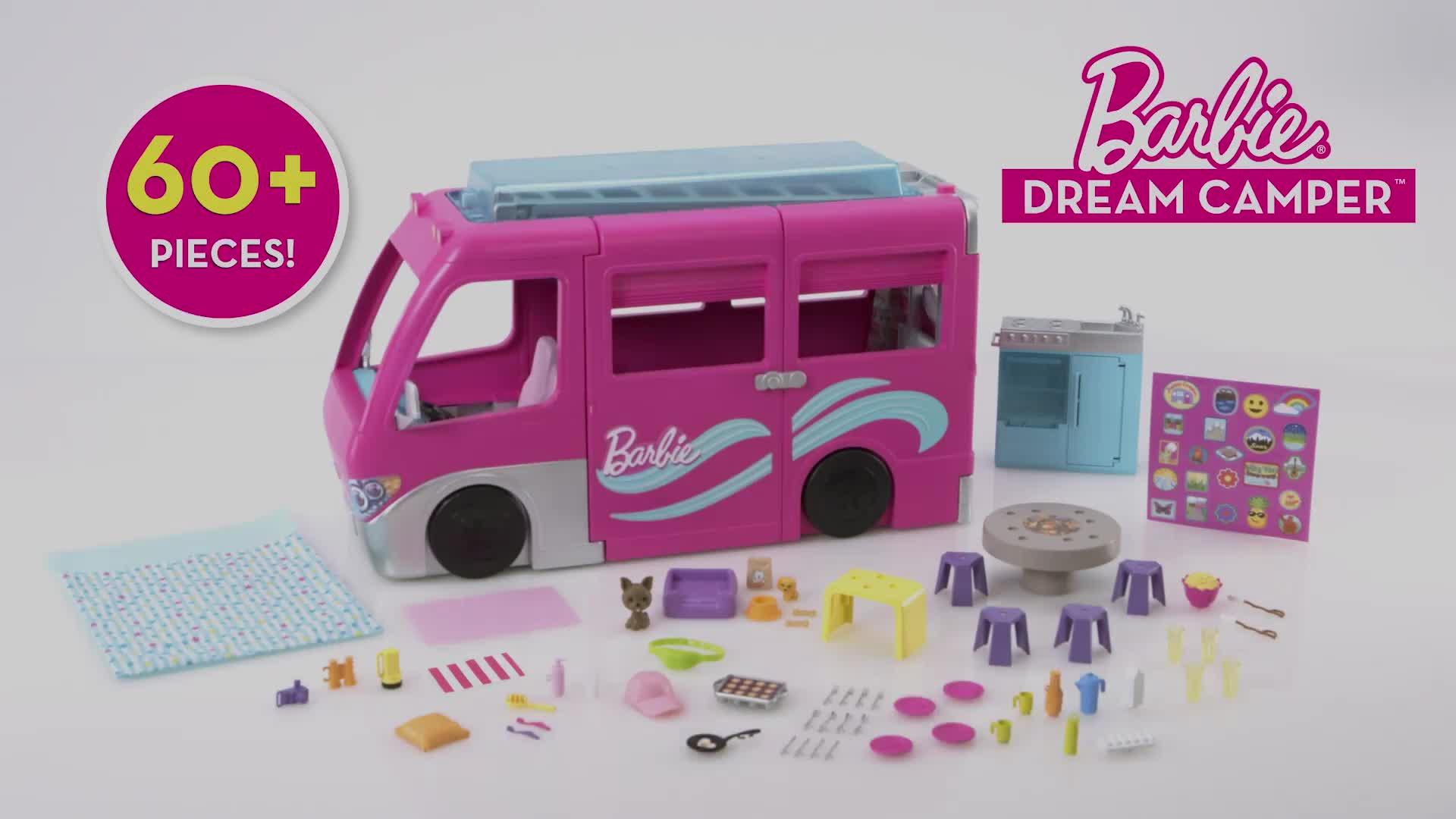 barbie camper van sticker instructions