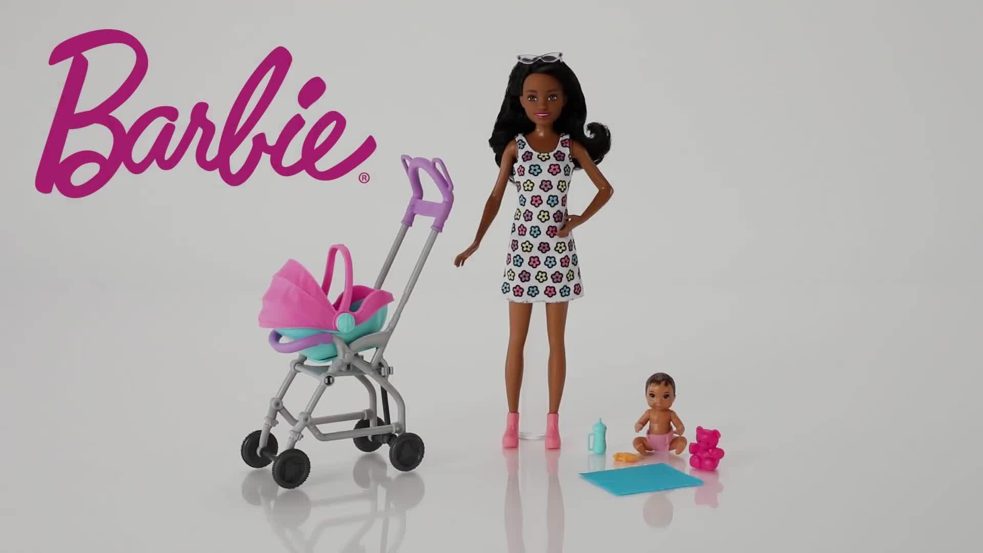 Barbie pram set best sale