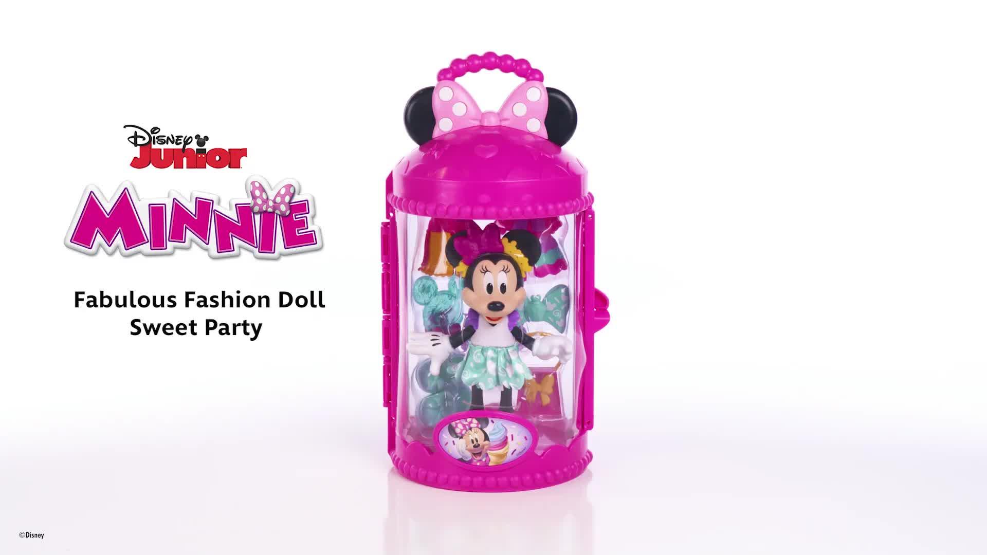 Minnie Mouse Fabulous Fashion Doll Sweet Party Very