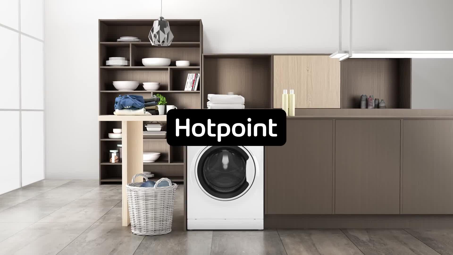 Image thumbnail 7 of 7 of Hotpoint NDB8635WUK D|B 8+6KG 1400 Rpm Washer&nbsp;Dryer - White