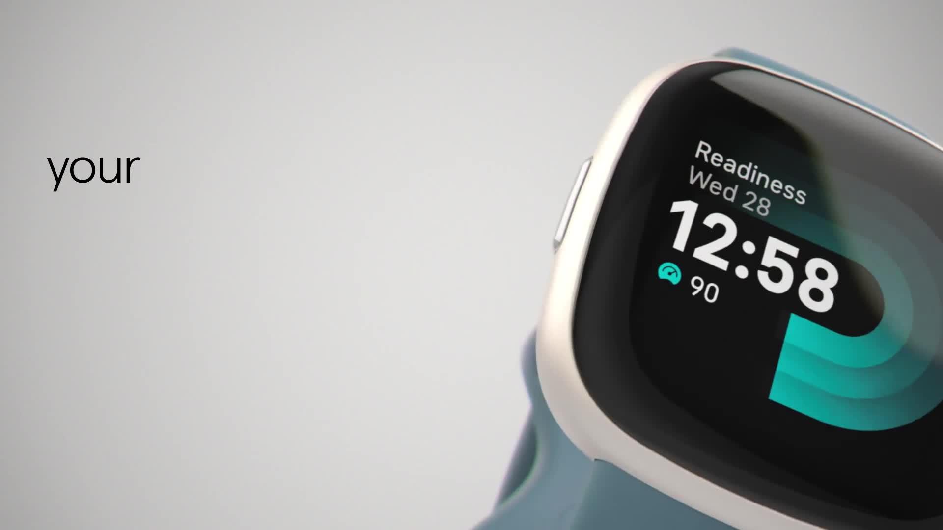 Fitbit Versa 4 Fitness Smartwatch - built-in GPS, 6-day battery