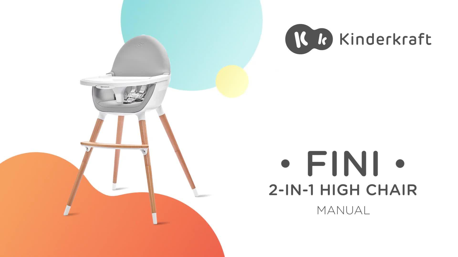 Kinderkraft Fini Feeding Chair – Bimbi