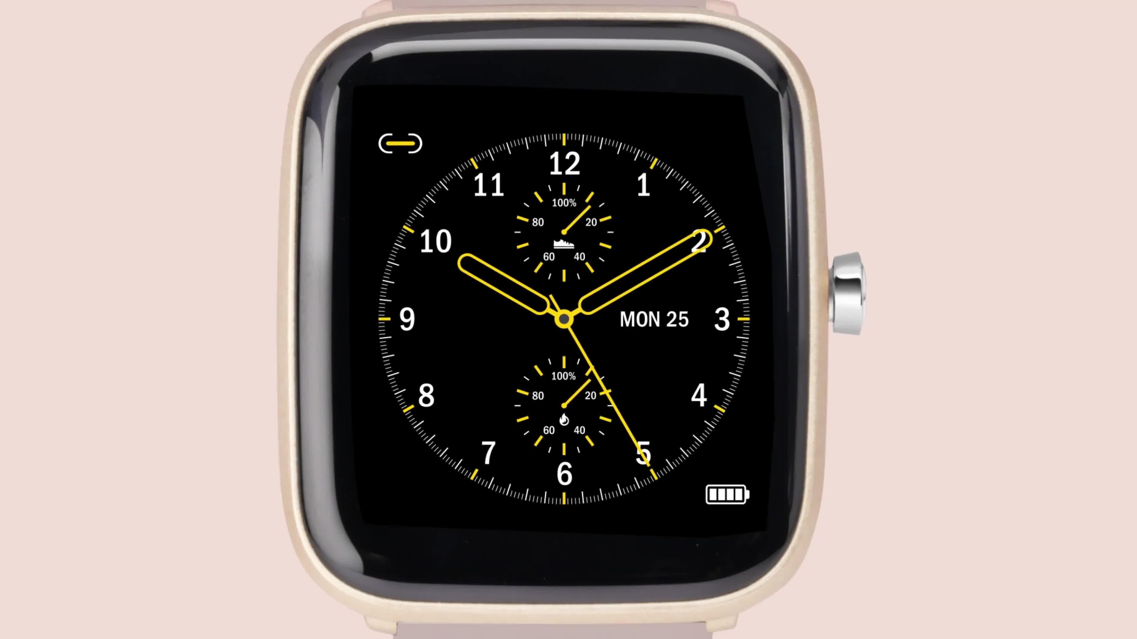 Image thumbnail 8 of 8 of Sekonda Mens Motion Smart Watch -&nbsp;Black Silicone Strap with Black Dial