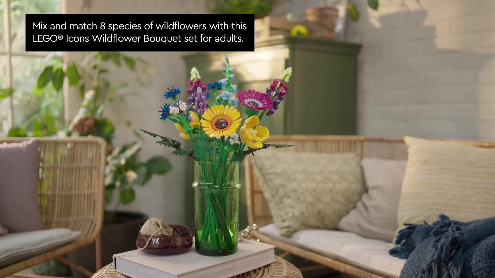 Image thumbnail 8 of 8 of LEGO Botanical Botanicals Wildflower Bouquet 10313