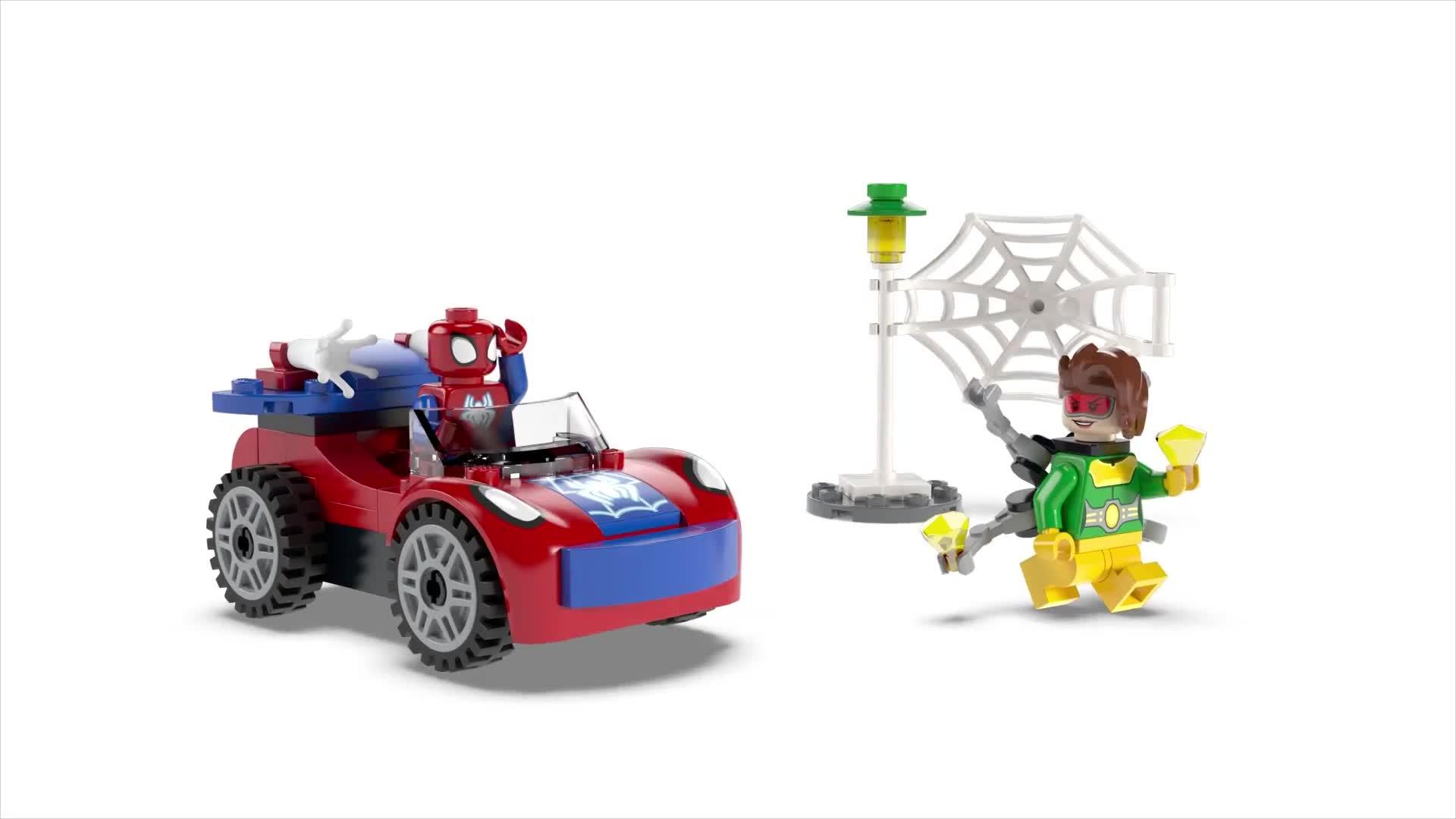 Image thumbnail 8 of 8 of LEGO Spiderman Spider-Man's Car and Doc Ock Set 10789