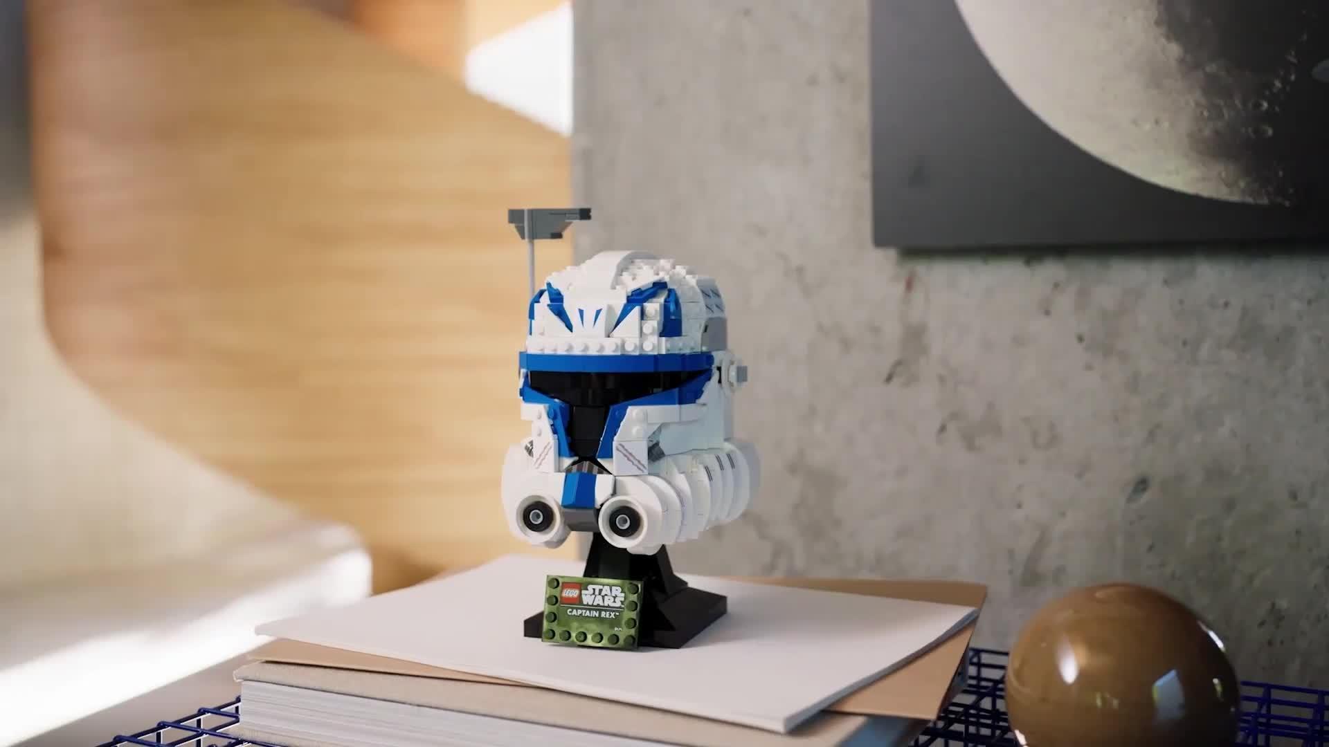 Image thumbnail 8 of 8 of LEGO Star Wars Captain Rex&trade; Helmet 75349