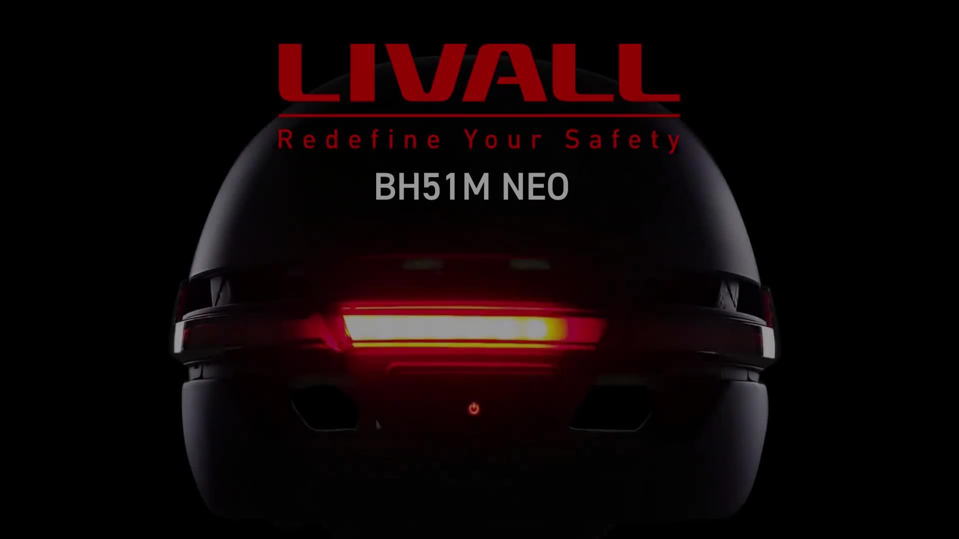 Image thumbnail 8 of 8 of LIVALL ROAD BIKE HELMET BH51M NEO BLACK (57-61cm)