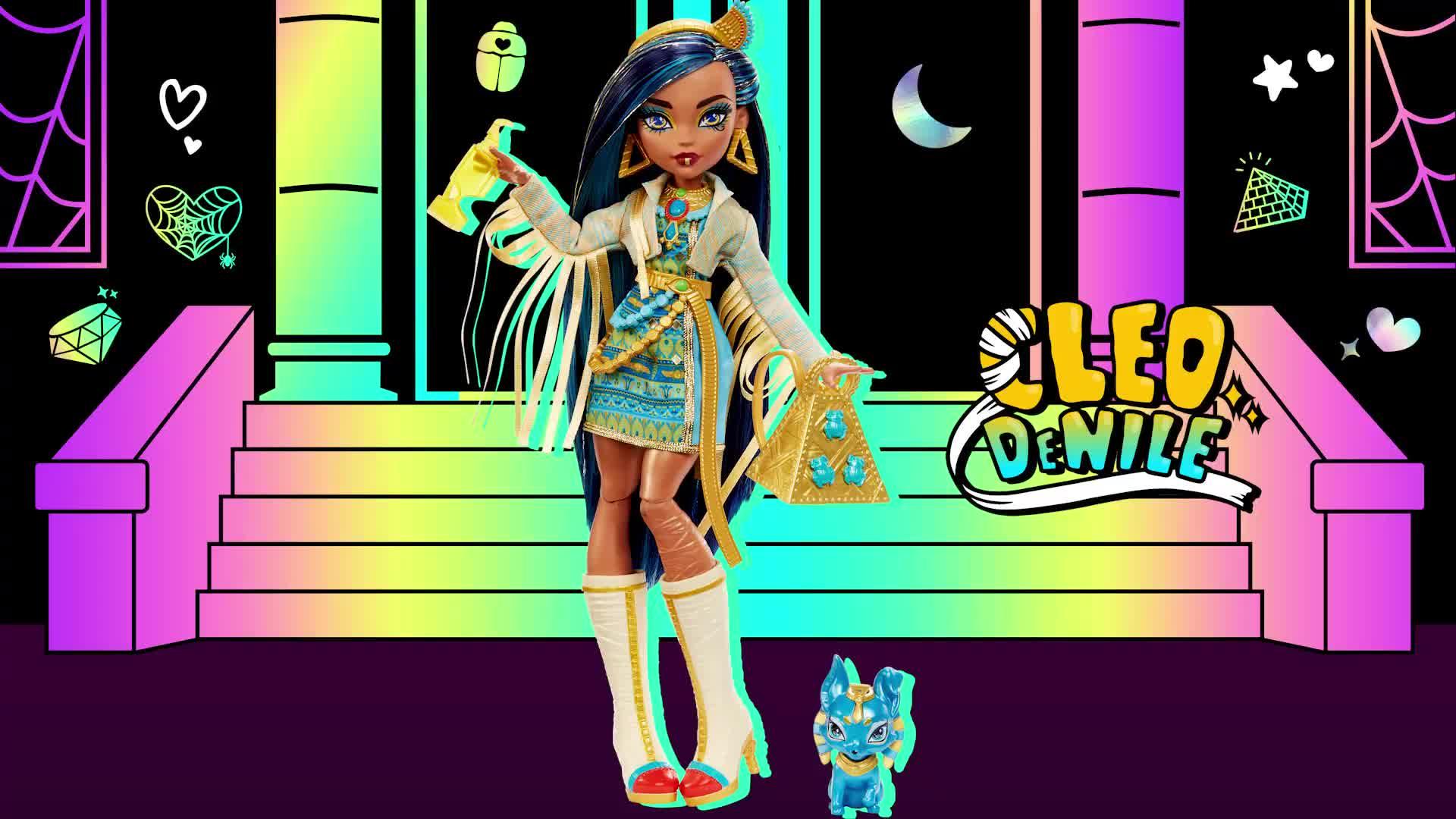 Mattel Monster High Cleo De Nile with Accessories & Pet Dog • Price »