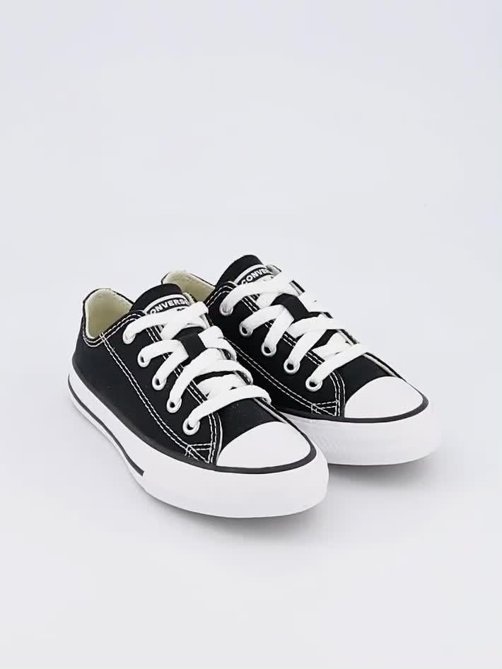 Image thumbnail 7 of 7 of Converse Kids Unisex Ox Trainer - Black
