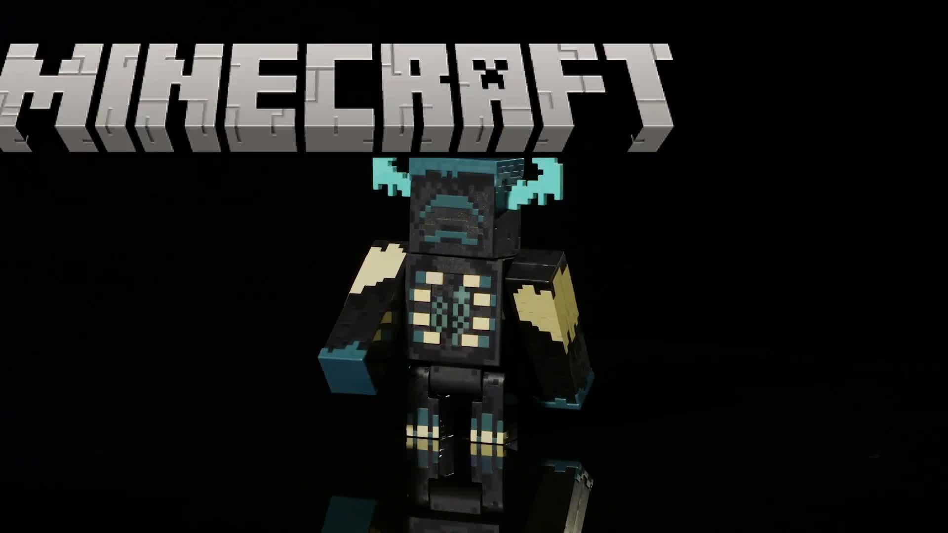 Image thumbnail 8 of 8 of Minecraft The Warden Lights and Sounds Figure