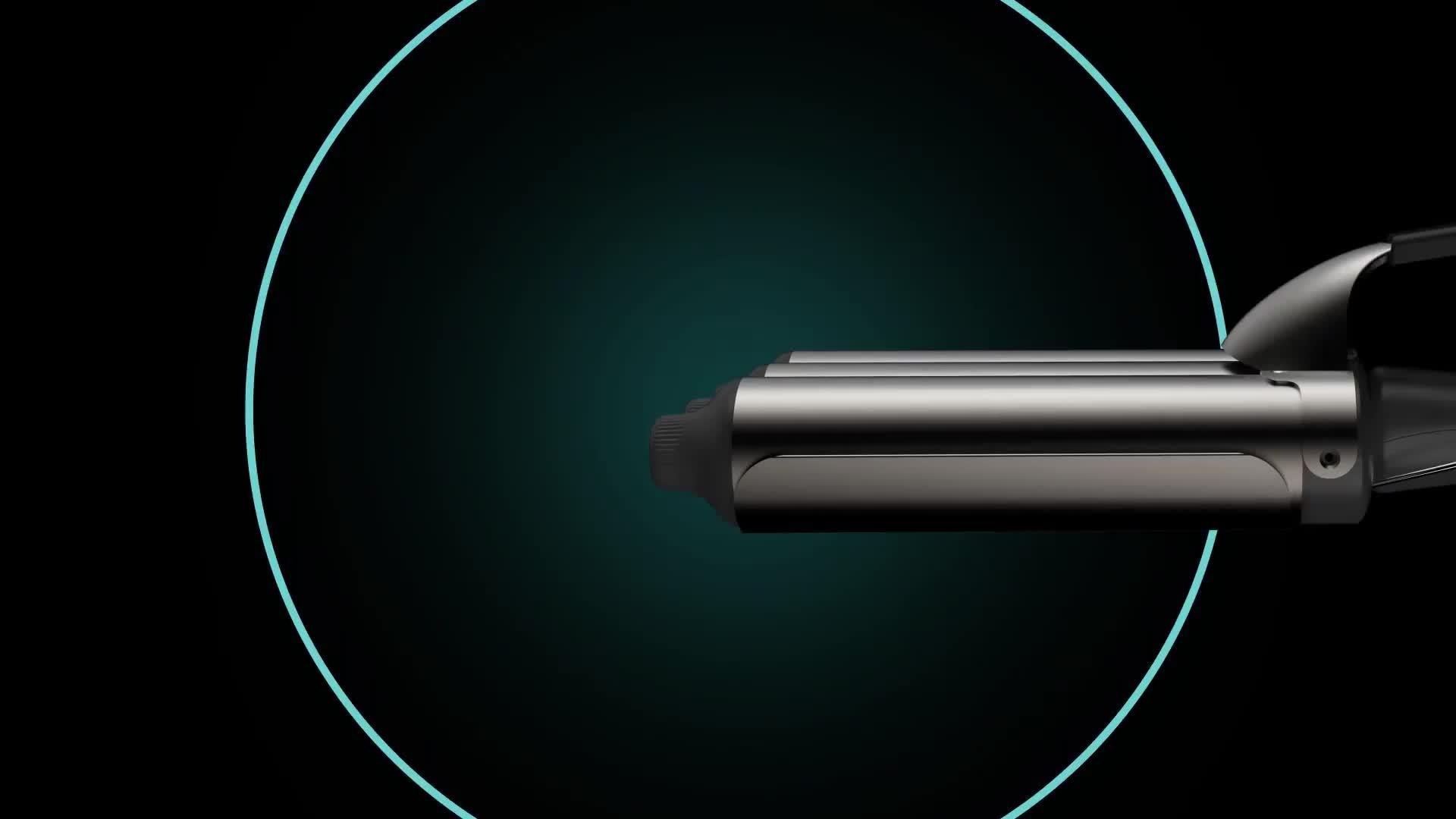 Image thumbnail 8 of 8 of Revamp Progloss Boho Beach Waver Xl Professional