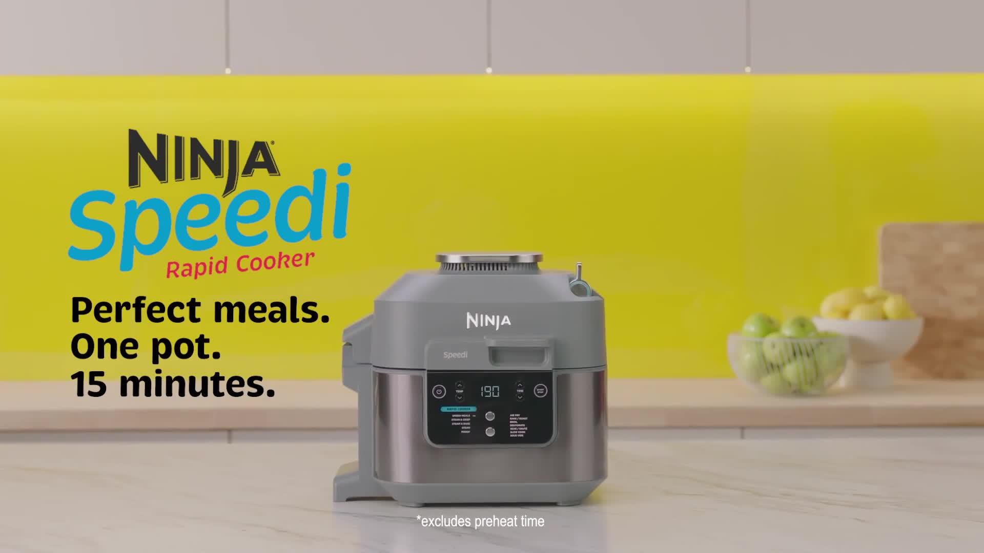 Ninja Speedi Rapid Cooker & Air Fryer, 6-qt Capacity, 14-in-1