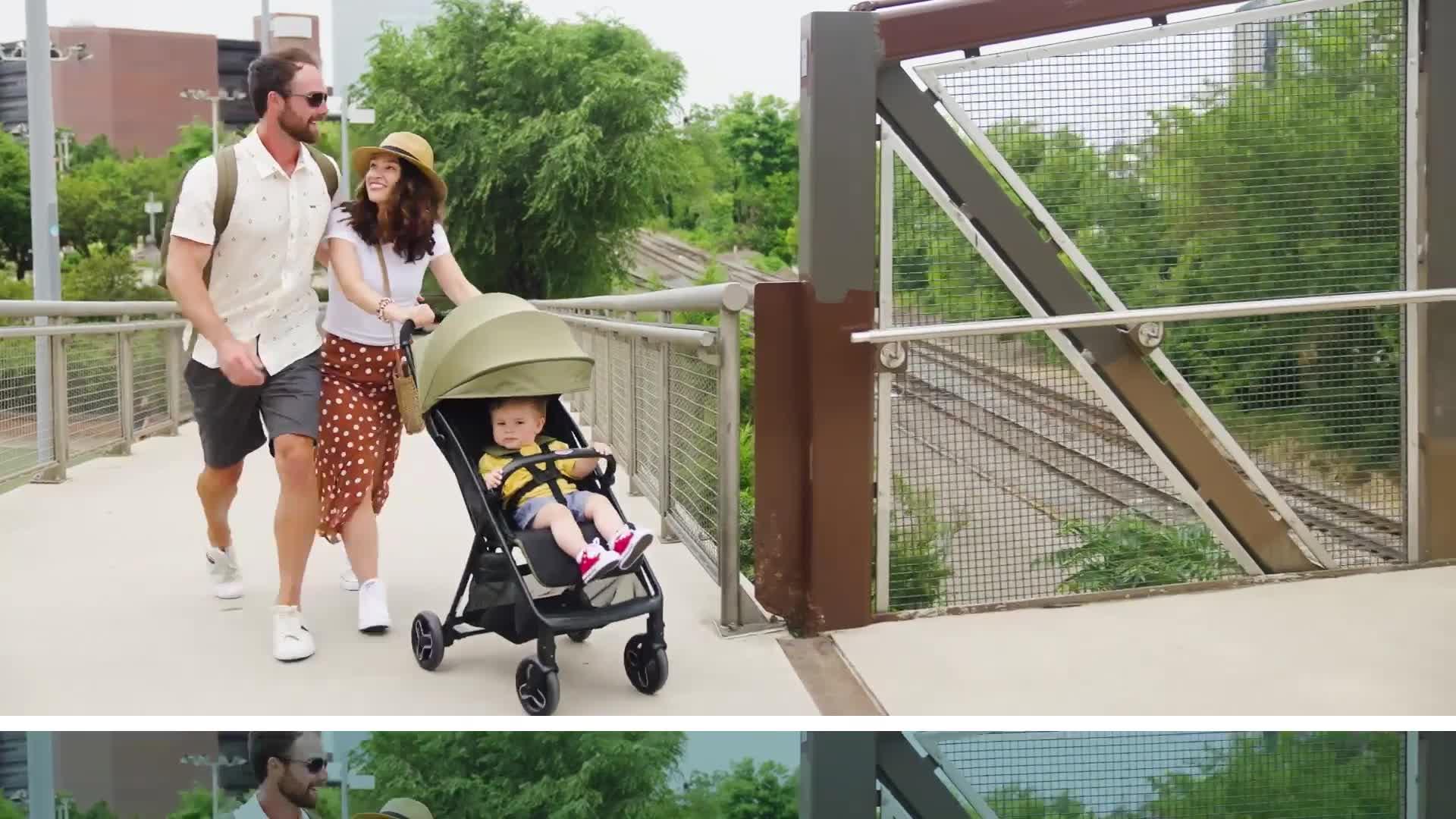 Image thumbnail 7 of 7 of Graco Myavo Lightweight Travel Stroller - Steeple Grey