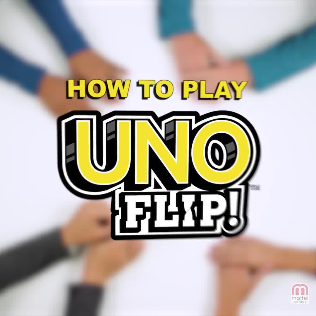 Mattel Games UNO Flip Tin Box Card Game