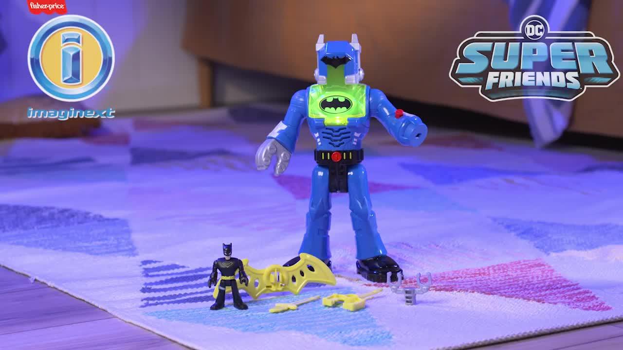 Image thumbnail 7 of 7 of Imaginext DC Super Friends Batman Insider &amp; Exo Suit Figure