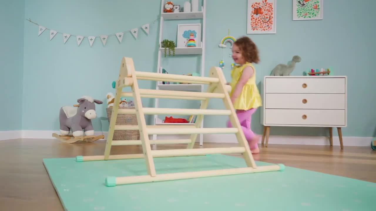 Image thumbnail 8 of 8 of Active Tots Indoor Wooden Climbing Triangle