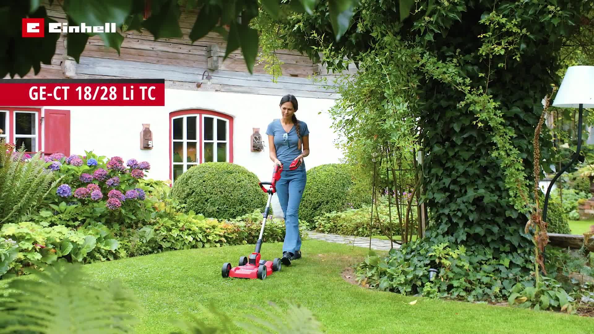 Image thumbnail 8 of 8 of Einhell PXC 28cm 2in1 Mow/Trim - GE-CT 18/28 Li TC-Solo (18V without battery)