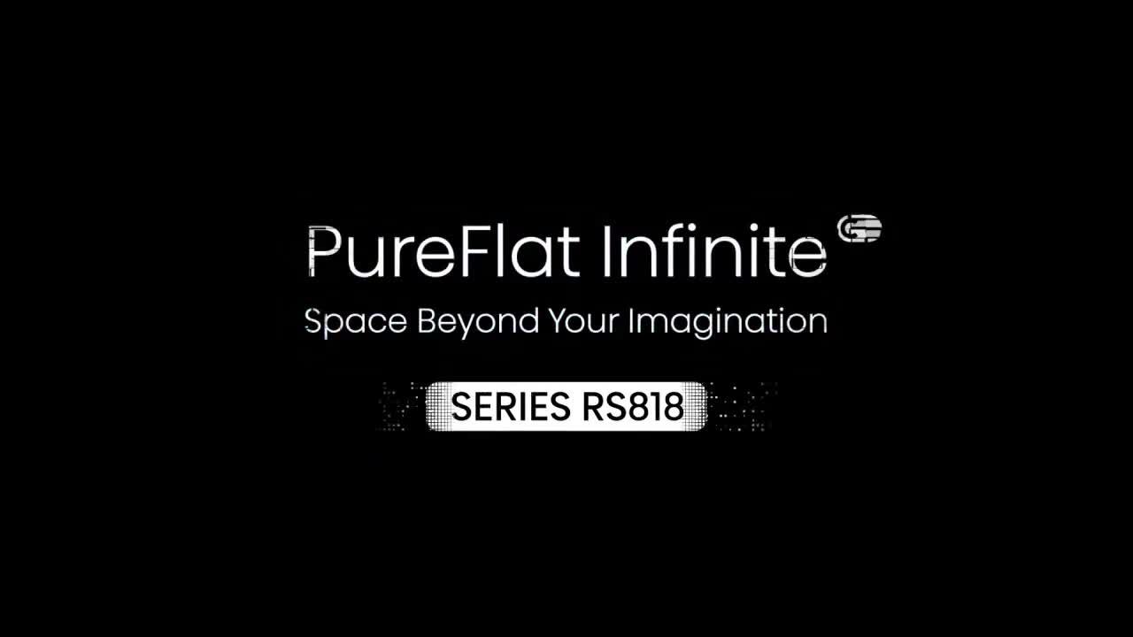 Image thumbnail 8 of 8 of Hisense RS818N4TFE 91cm Wide&nbsp;Pureflat Fridge Freezer with Water &amp; Ice Dispenser - Black
