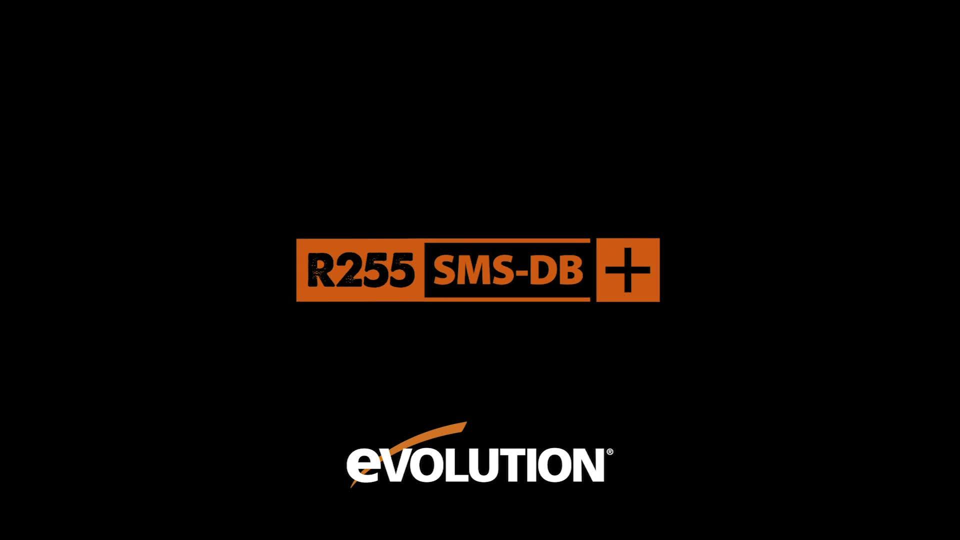 Image thumbnail 8 of 8 of EVOLUTION R255SMS-DB+ Pro-Pack 255mm Multi-Material Double Bevel Sliding Mitre Saw