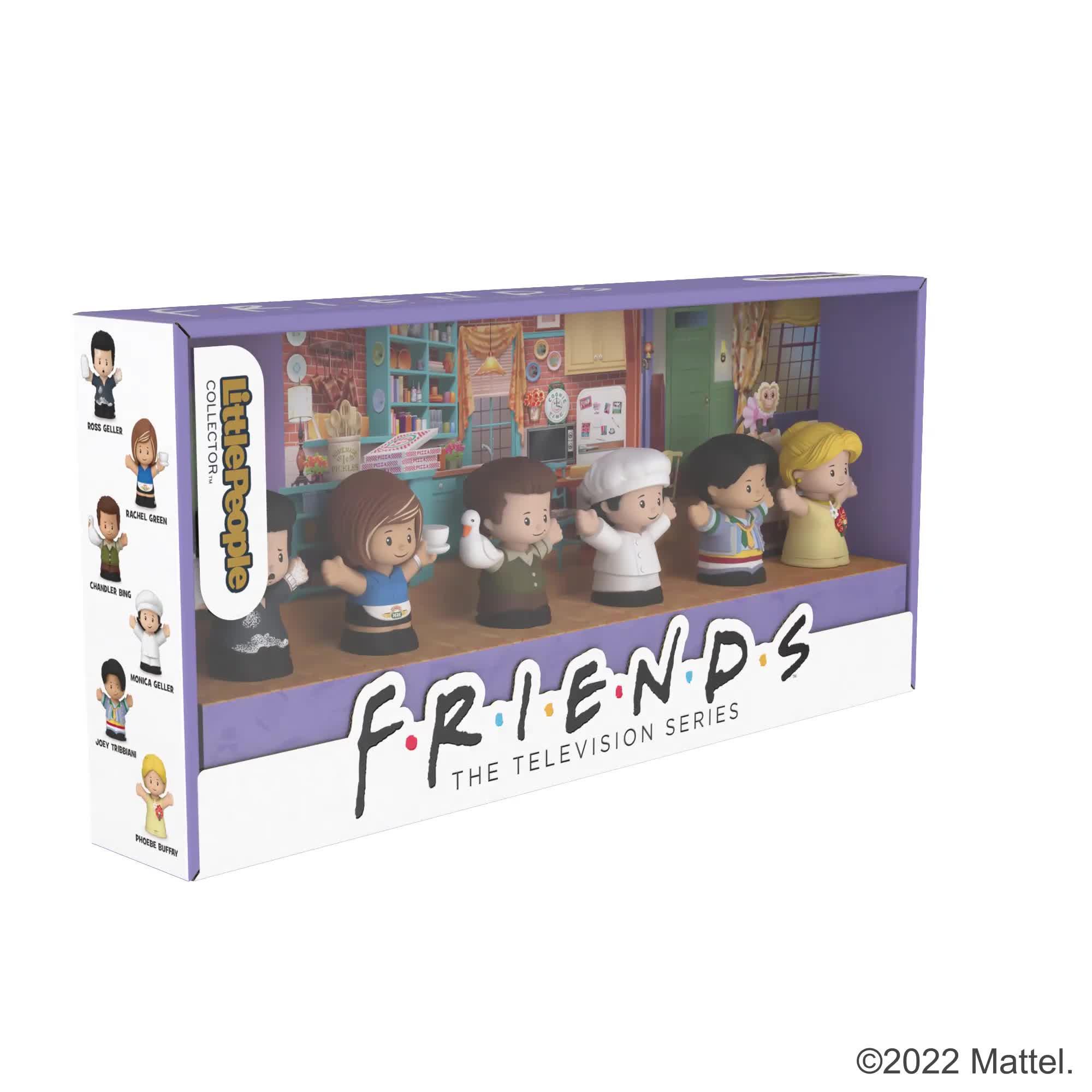 Image thumbnail 6 of 6 of Fisher-Price Friends "The Television Series" Little People Collector Figure Pack