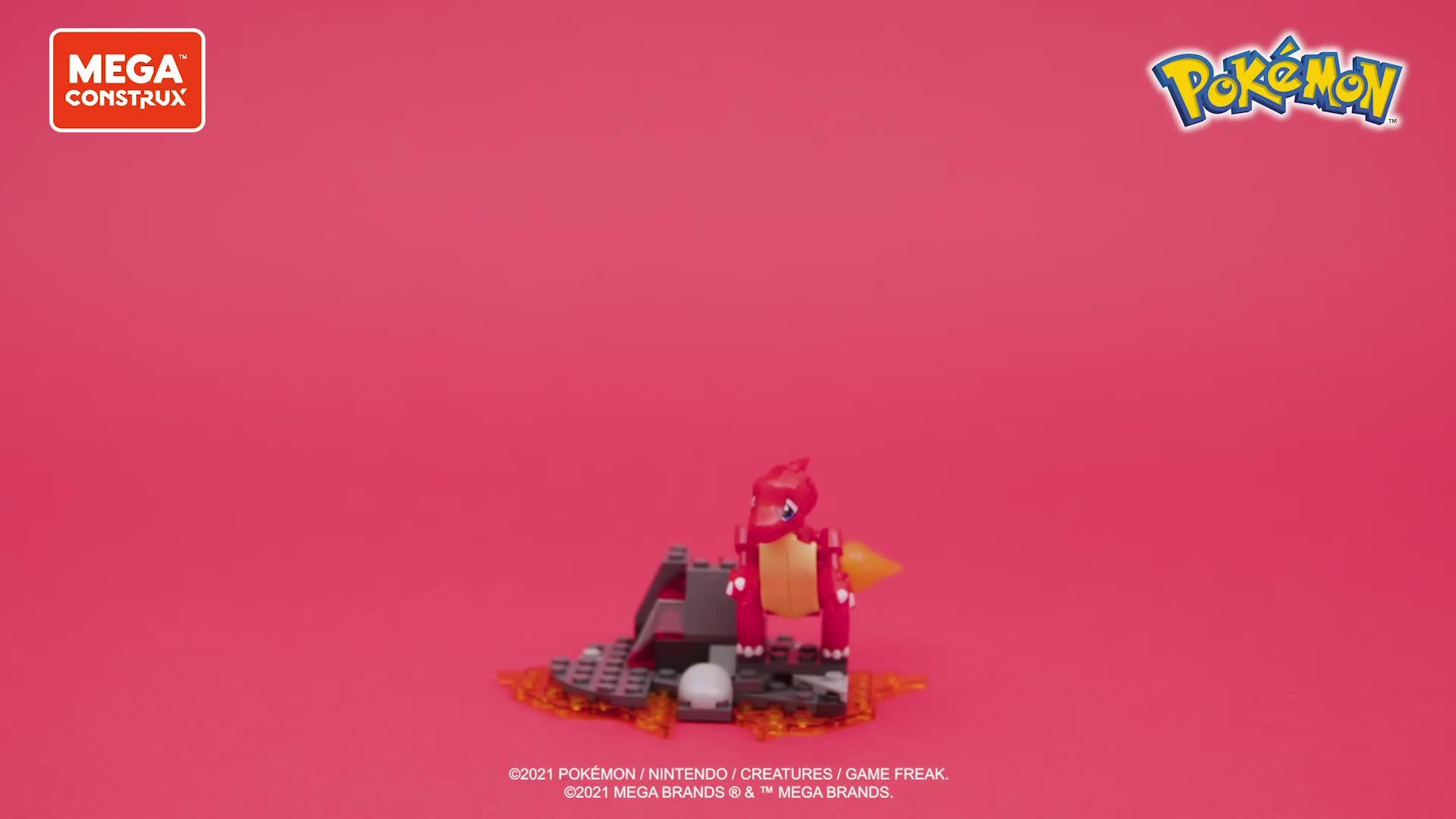 Image thumbnail 7 of 7 of MEGA Pokemon Building Set - Charmander Evolution