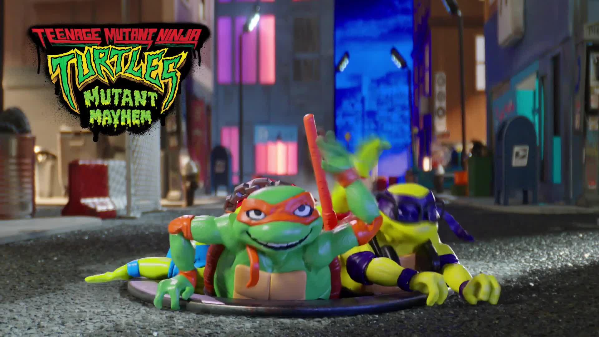 Image thumbnail 7 of 7 of Teenage Mutant Ninja Turtles Movie Pizza Delivery Van