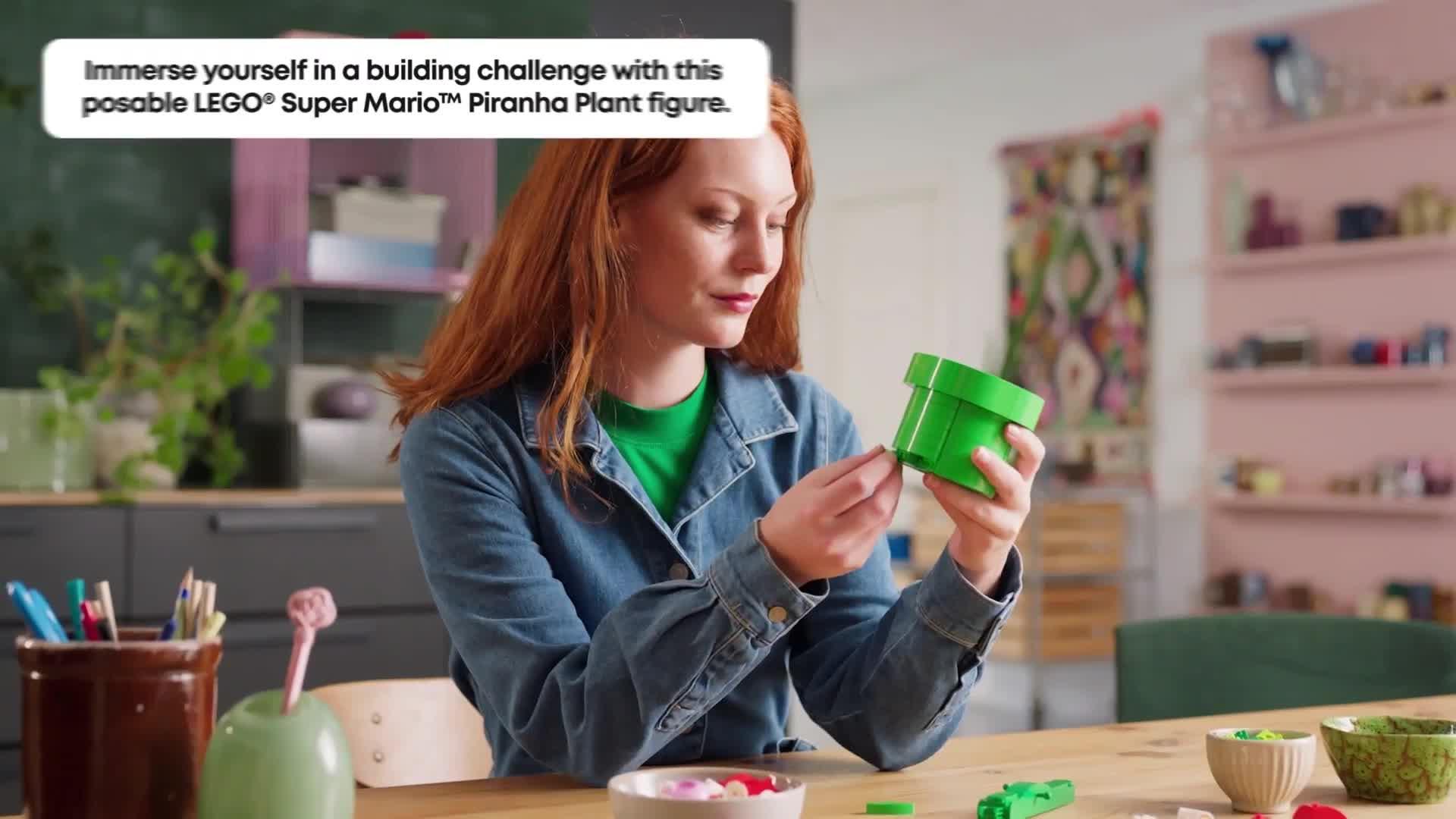 Image thumbnail 7 of 7 of LEGO Super Mario Piranha Plant