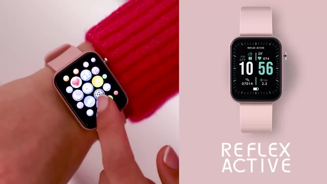 Image thumbnail 7 of 7 of Reflex Active Series 13 Pink Smart Watch