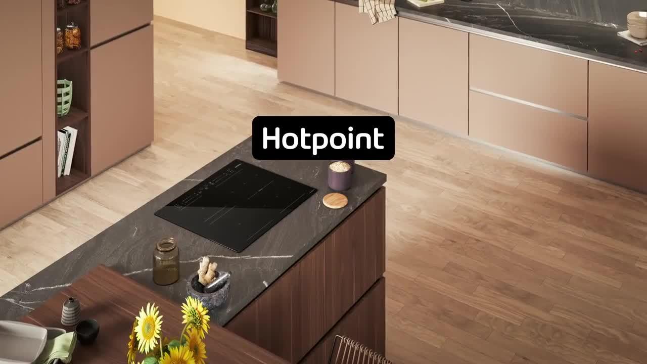 Image thumbnail 8 of 8 of Hotpoint TS3560FCPNE CleanProtect 60cm Integrated Induction Hob