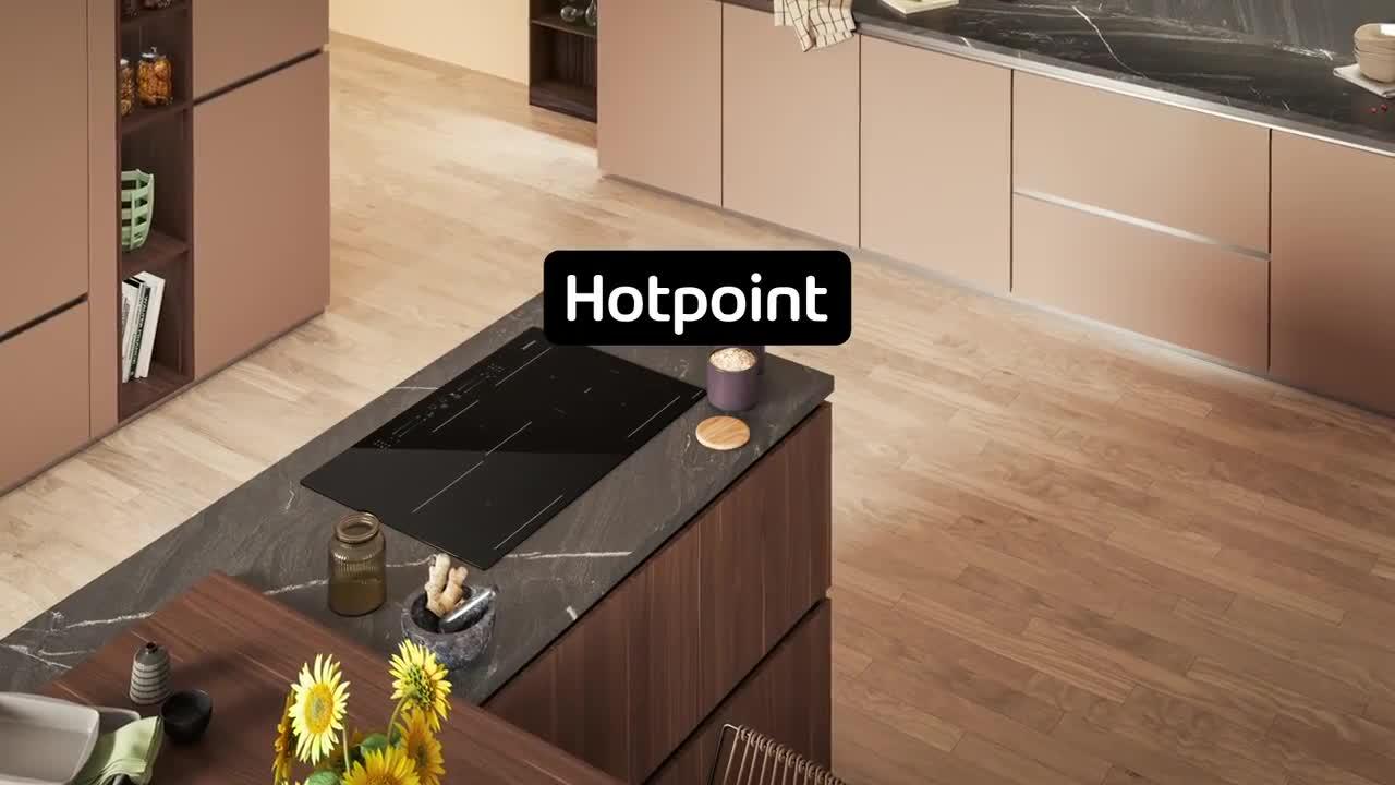 Image thumbnail 8 of 8 of Hotpoint TS6477CCPNE CleanProtect 77cm Integrated Induction Hob