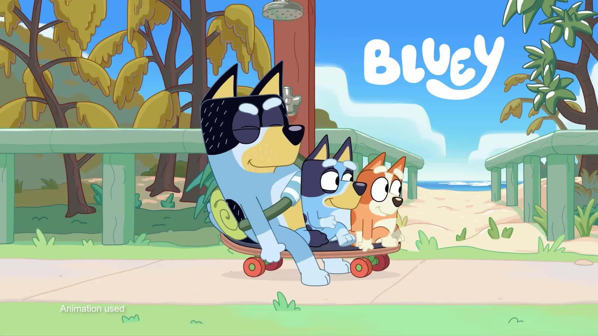 Image thumbnail 7 of 7 of Bluey Keepy Uppy Game. Keep The Balloon In The Air. Includes Motorized Balloon. 2-3 Players. Ages 4+