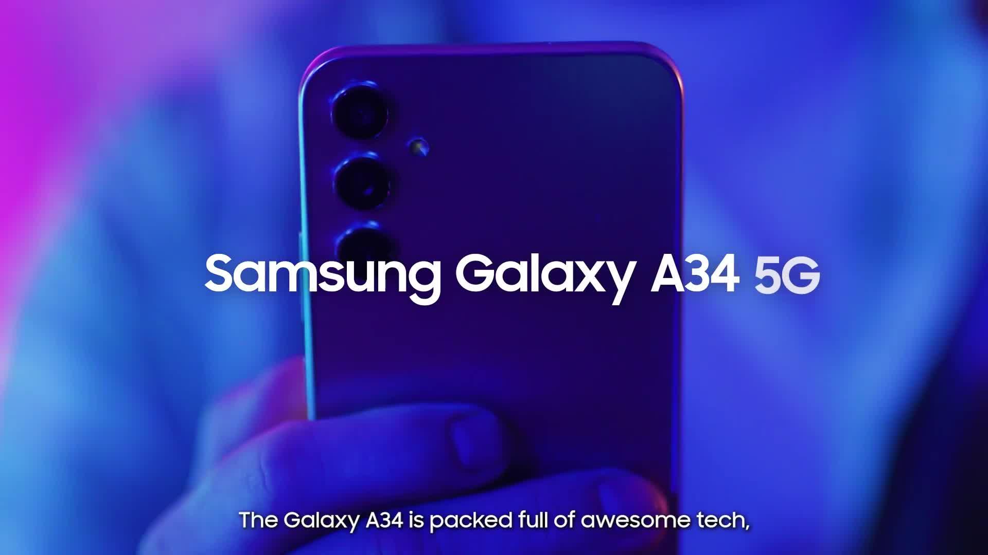 Samsung's Galaxy A34: A balanced review of performance and