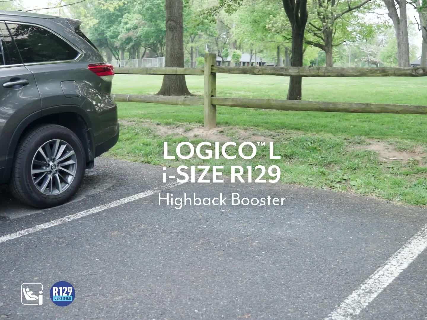 Image thumbnail 8 of 8 of Graco Logico L i-Size R129 Highback Booster Car Seat - Midnight