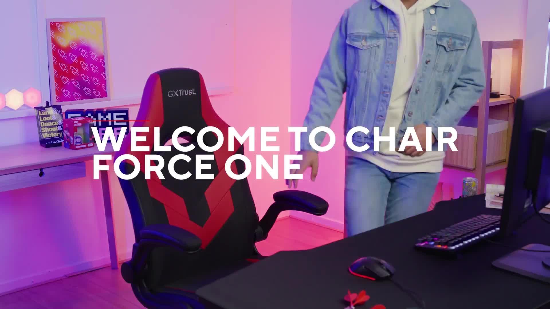 Image thumbnail 7 of 7 of Trust GXT 703 Riye Adjustable Gaming Chair - Black