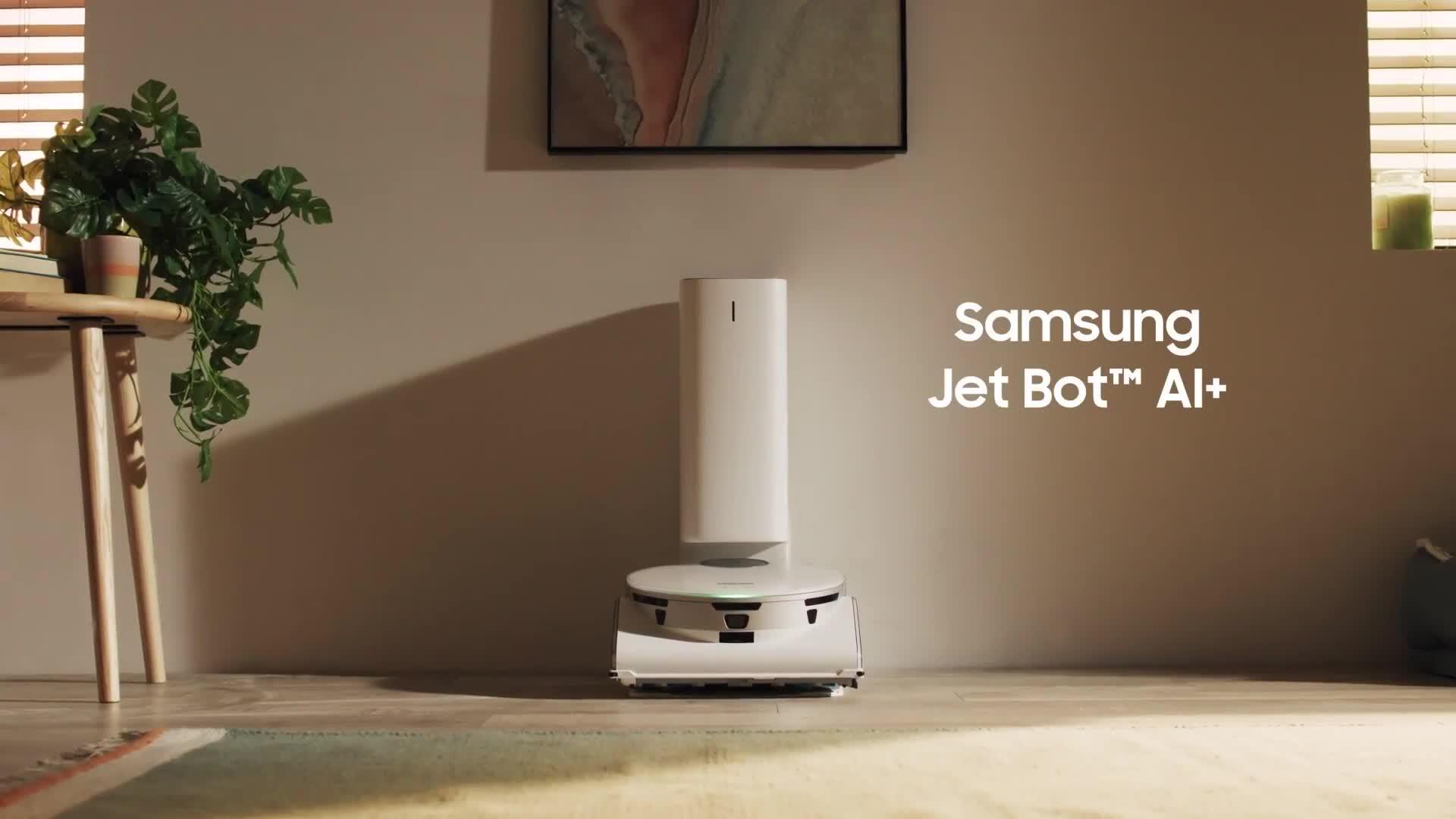 Samsung Jet Bot™ AI+ Robot Vacuum Cleaner with Auto Empty Clean