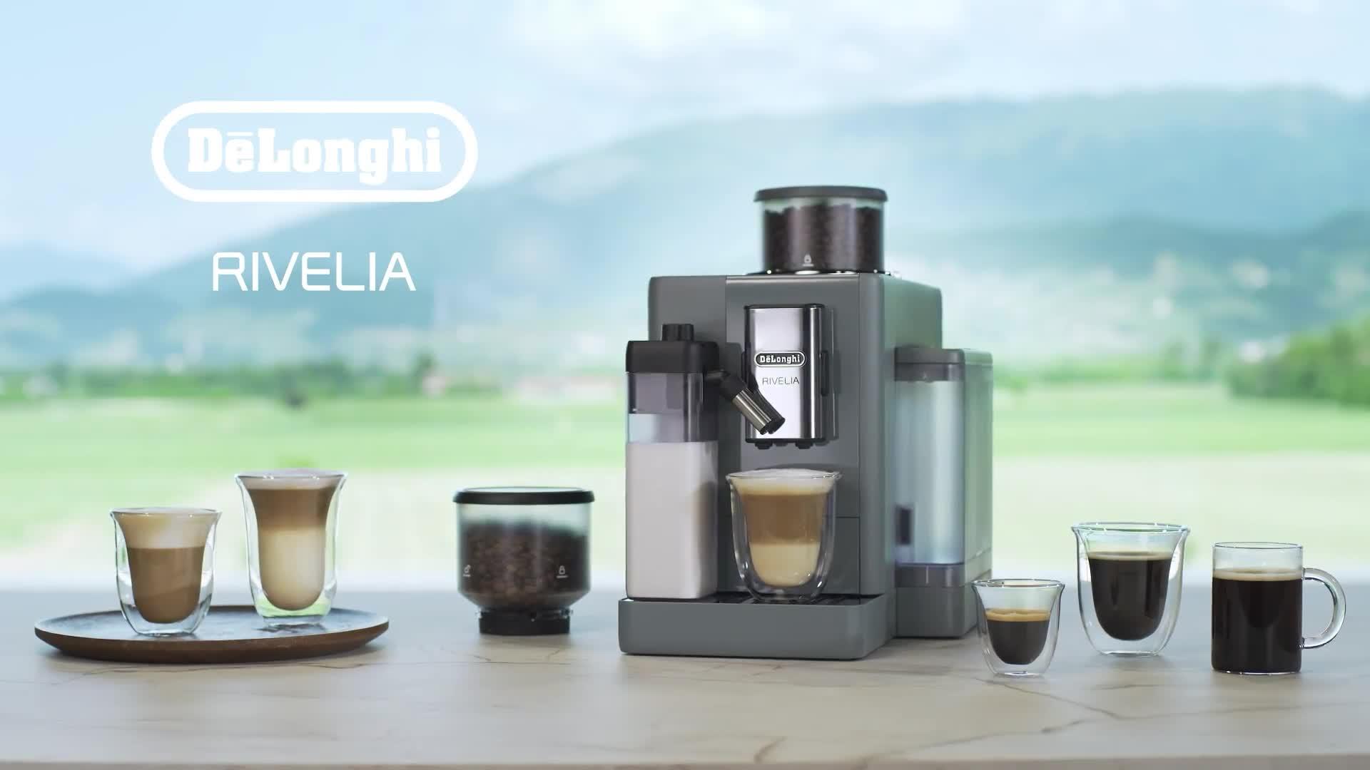 Image thumbnail 7 of 7 of DeLonghi Rivelia Bean To Cup Coffee Machine&nbsp;EXAM440.55 - Grey