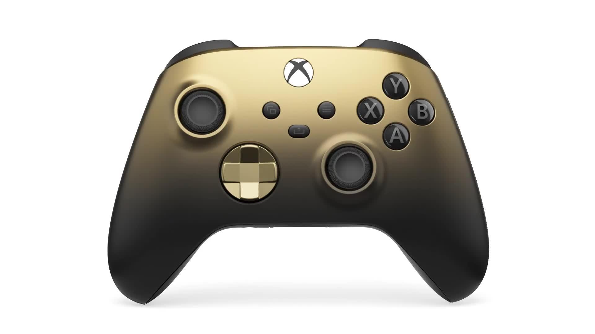 Purple shadow & gold shop edition xbox one controller