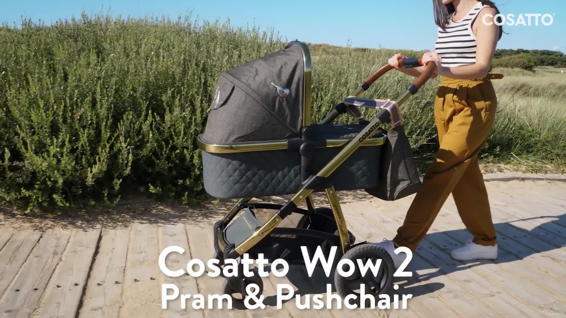 Cosatto Wow 2 Everything Pushchair Bundle - Whisper | very.co.uk